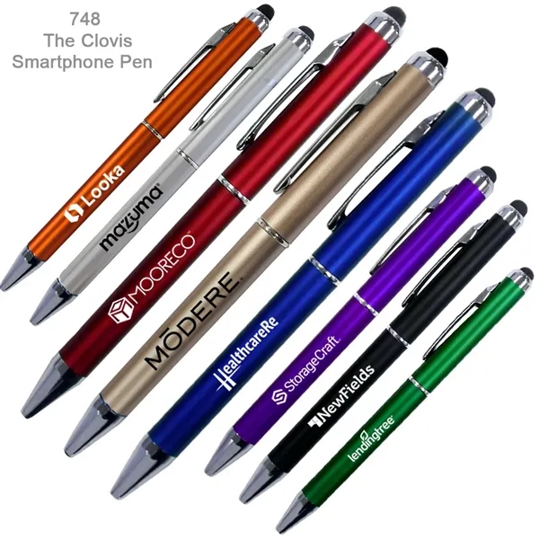 Elegant Stylus Tip Ballpoint Pens - Ready Inventory In New Jersey... from ASI 45100 Chulani Promotional Products, Inc / Competitive Edge Innovations/Chulani