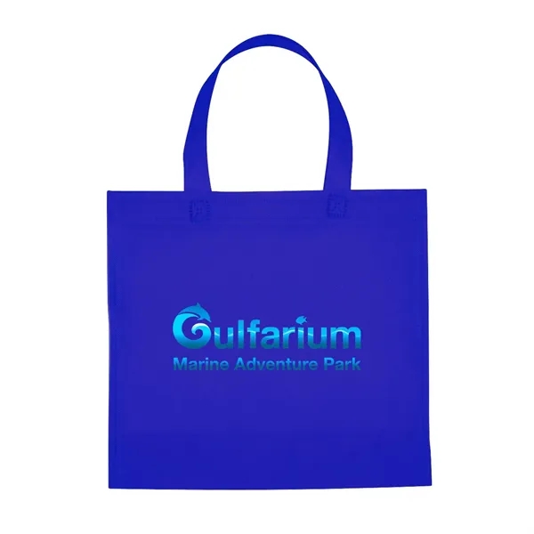 10.63" x 11" tote bag made of 80 gram non-woven material... from ASI 63549 Jornik Manufacturing Corp
