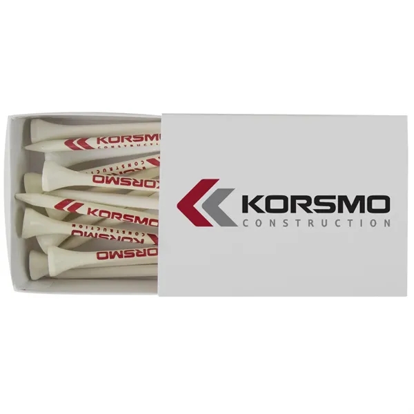 Box of custom golf tees... from ASI 38120 Ball Pro / Diversified Quality Kitchenware