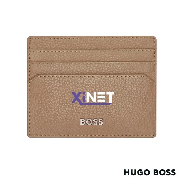 The Hugo Boss® Classic Grained Card Holder is characterized by carefully... from ASI 84592 St Regis Group
