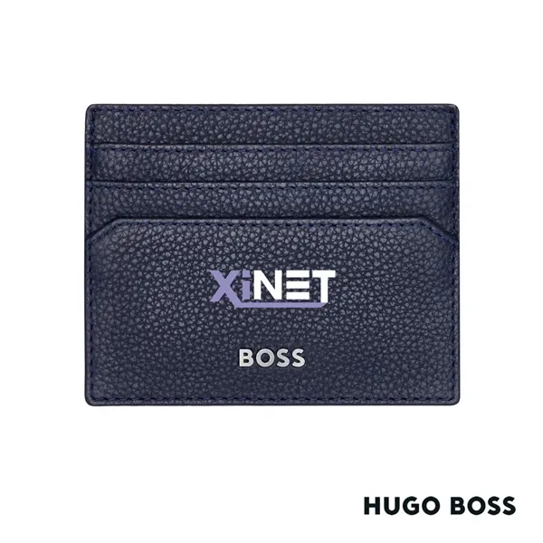 The Hugo Boss® Classic Grained Card Holder is characterized by carefully... from ASI 84592 St Regis Group