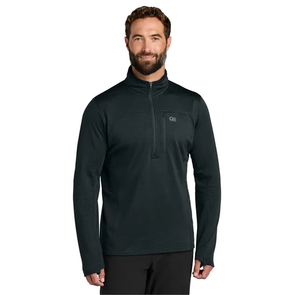 LIMITED EDITION Outdoor Research Tech Grid 1/4-Zip Fleece... from ASI 84863 SanMar
