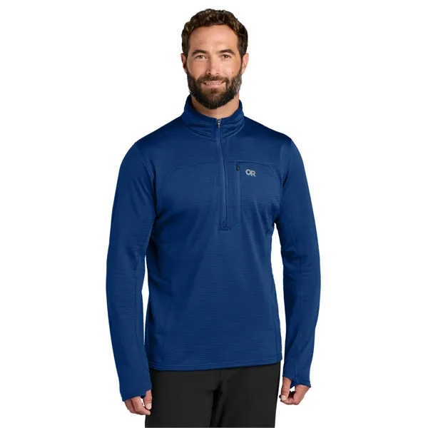 LIMITED EDITION Outdoor Research Tech Grid 1/4-Zip Fleece... from ASI 84863 SanMar