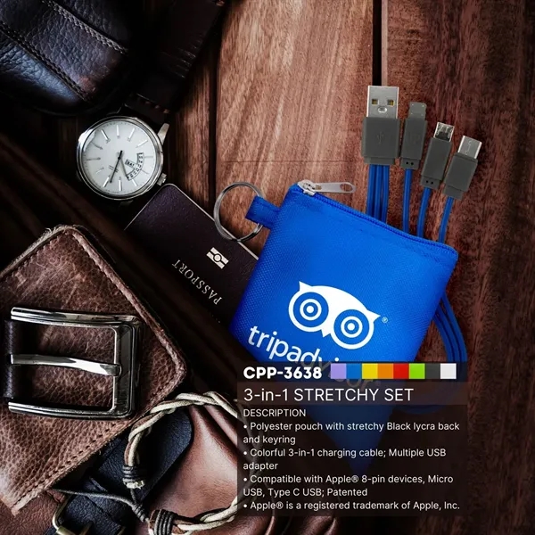 3-in-1 Stretchy Set... from ASI 30208 A P Specialties / AP Specialties