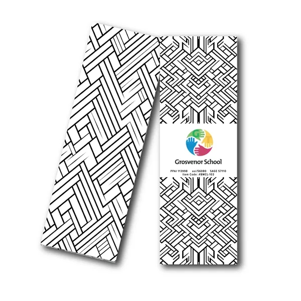 Bookmarks with full color logo printed on one side.... from ASI 56080 Playing Cards On Demand