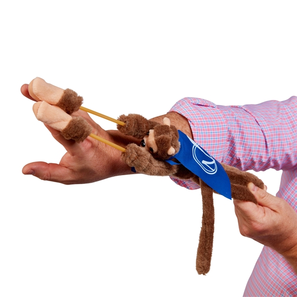 10" flying shrieking monkey with sling-shot action, cape and sounds.... from ASI 63549 Jornik Manufacturing Corp / Jornik