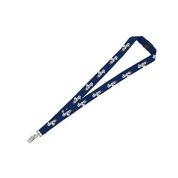 18" x 3/4" rPET polyester lanyard with silkscreen imprint.... from ASI 62660 Innovation Line