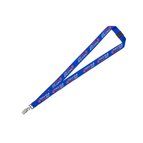 18" x 3/4" rPET polyester lanyard with silkscreen imprint.... from ASI 62660 Innovation Line
