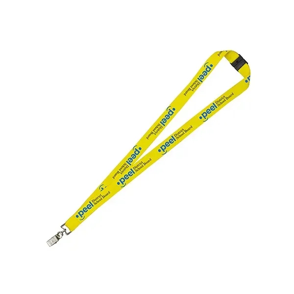 18" x 3/4" rPET polyester lanyard with silkscreen imprint.... from ASI 62660 Innovation Line