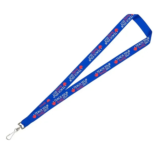 18" x 3/4" rPET polyester lanyard with silkscreen imprint.... from ASI 62660 Innovation Line