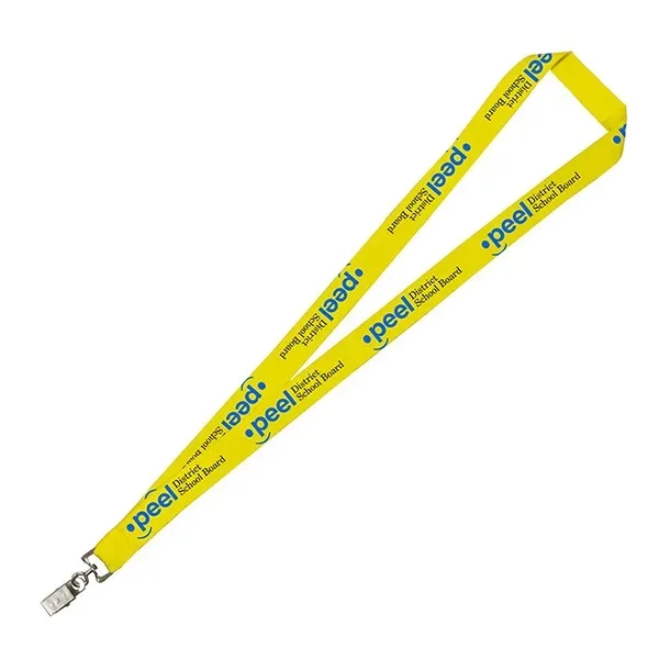18" x 3/4" rPET polyester lanyard with silkscreen imprint.... from ASI 62660 Innovation Line