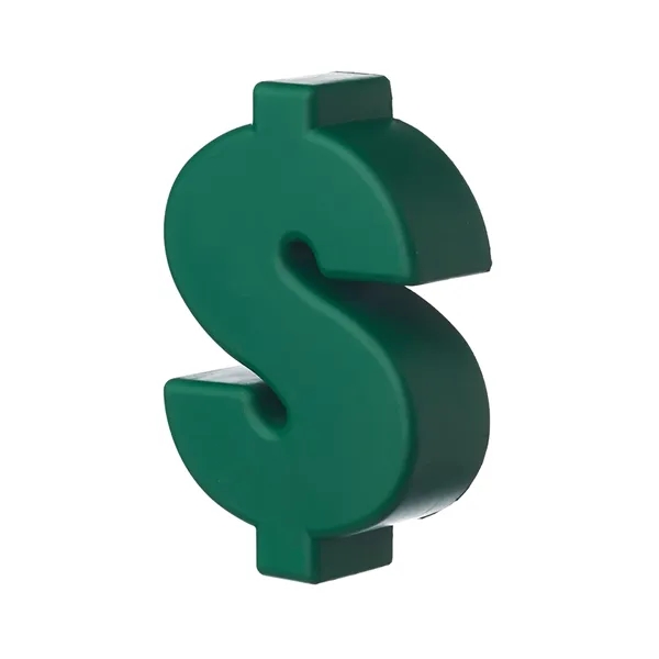 Dollar shaped stress relief ball plus 1 color silkscreen imprint on... from ASI 37218 Athena Promo (tm)