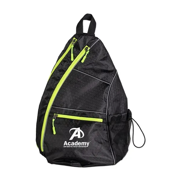 18" x 14 1/2" x 6 3/4" polyester pickleball bag with... from ASI 98360 WOWLine / WOWLine®
