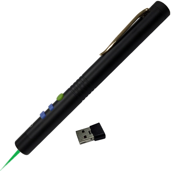 Green Laser Presenter with Black Metal Gift Case.... from ASI 34375 Alpec Team / Alpec®