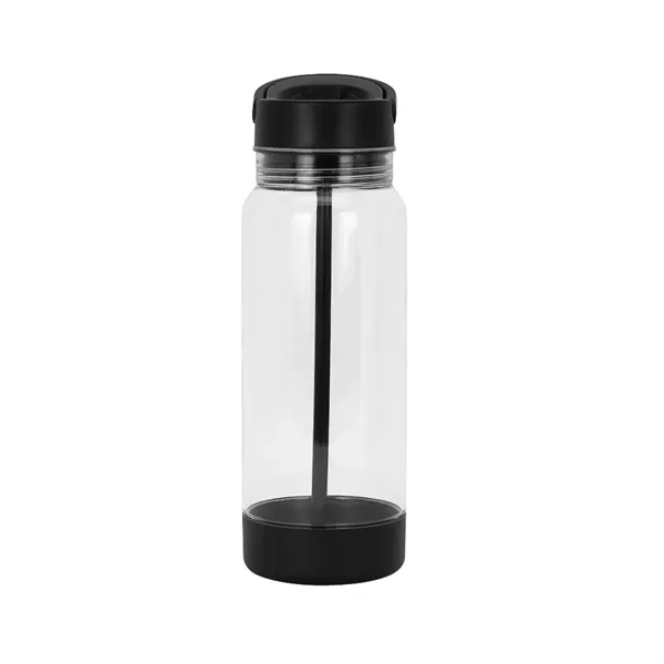 40 oz. water bottle with flip-up straw, carry handle, non-slip base... from ASI 88060 Snugz/USA Inc