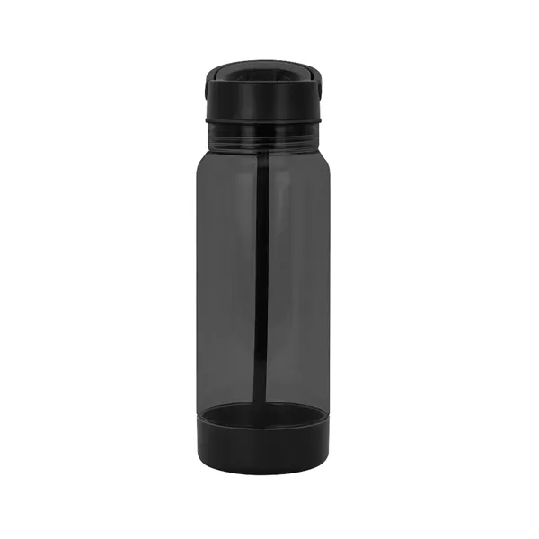 40 oz. water bottle with flip-up straw, carry handle, non-slip base... from ASI 88060 Snugz/USA Inc