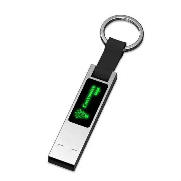 Flash drive with custom light up logo... from ASI 90859 Tempo Industries Inc / Tempo Tempoline