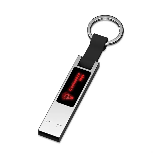 Flash drive with custom light up logo... from ASI 90859 Tempo Industries Inc / Tempo Tempoline