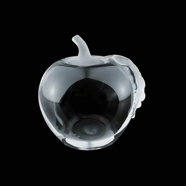 Optical Crystal Apple with molded stem and leaf.... from ASI 84592 St Regis Group / St Regis