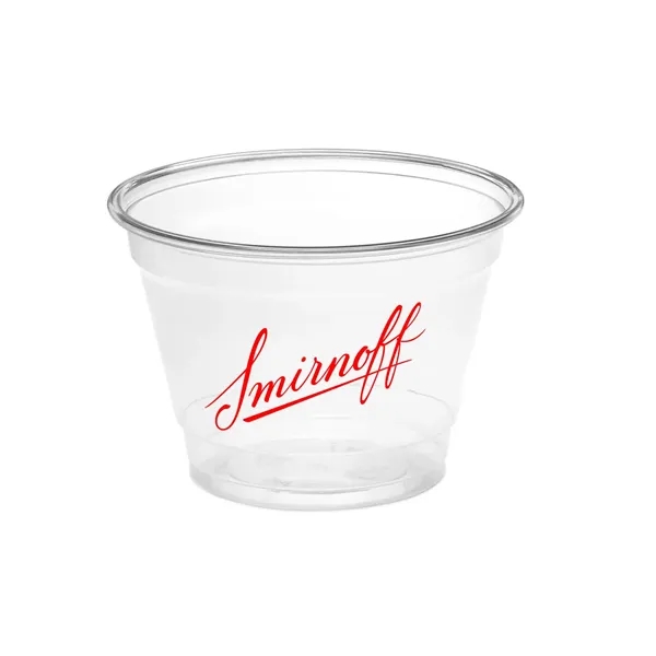 9 oz. Budget Priced Squat PET Styrene Soft-Sided Plastic Cup. ... from ASI 79933 Prorose Inc / ProRose