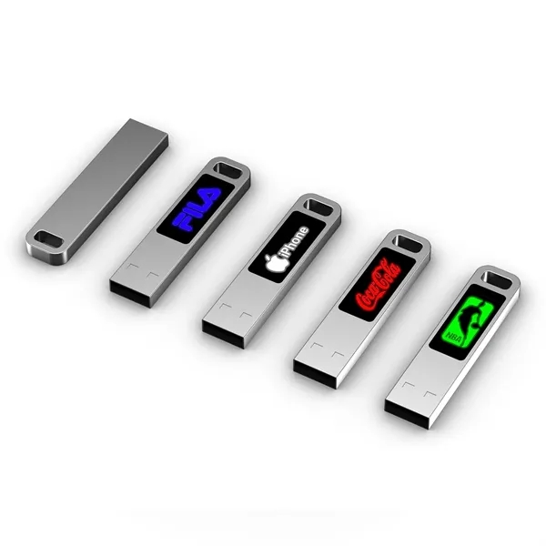 Flash drive with custom light up logo.... from ASI 90859 Tempo Industries Inc / Tempo Tempoline