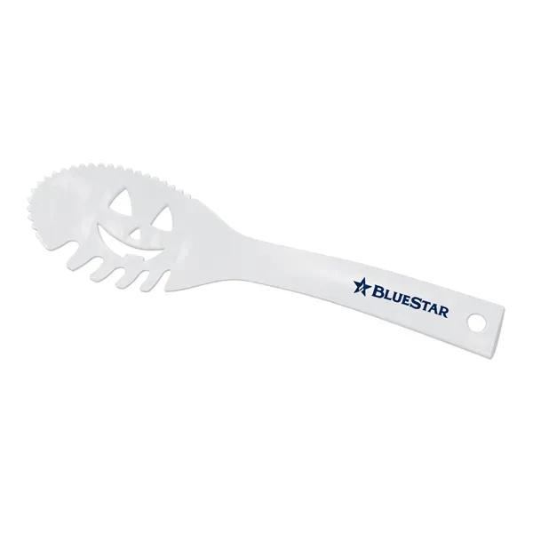 10" x 2 1/2" double edge serrated orange plastic jack-o-lantern themed... from ASI 98360 WOWLine / WOWLine®