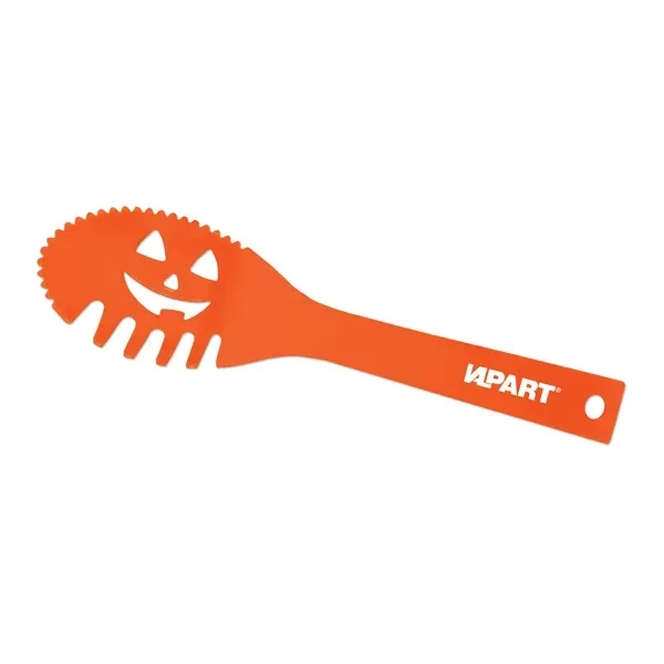 10" x 2 1/2" double edge serrated orange plastic jack-o-lantern themed... from ASI 98360 WOWLine / WOWLine®