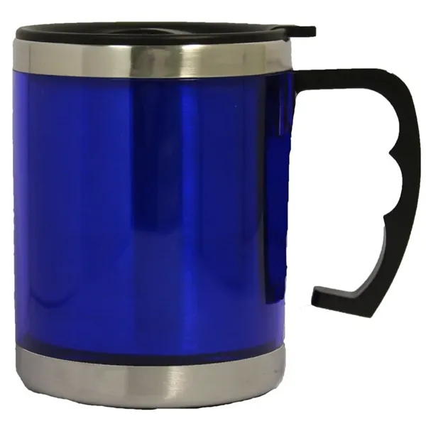 16 Oz. Double wall desk mug with stainless interior.... from ASI 36988 Artek USA Inc