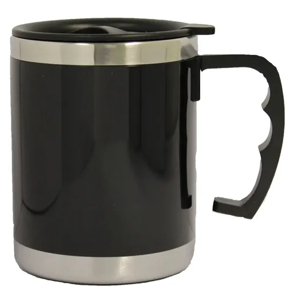 16 Oz. Double wall desk mug with stainless interior.... from ASI 36988 Artek USA Inc