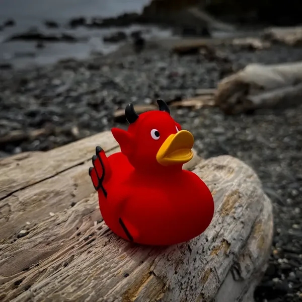 Devil shaped rubber duck.... from ASI 34415 Alpi International LTD