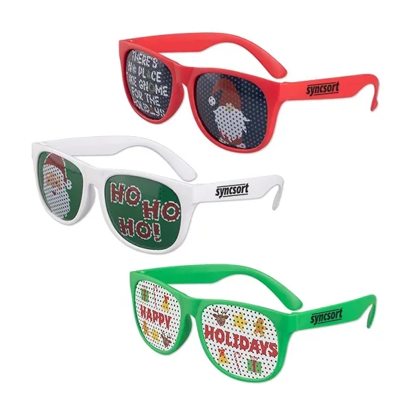 Christmas pinhole sunglasses with UV400 lenses.... from ASI 98360 WOWLine / WOWLine®