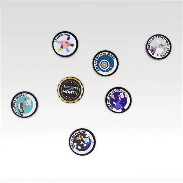 Wear accomplishments in style with our USA-Made acrylic and metal sweatshirt,... from ASI 93986 Visions/Awardcraft / Visions Awards