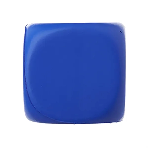 Cube shape stress relief ball plus 1 color silkscreen imprint on... from ASI 37218 Athena Promo (tm)