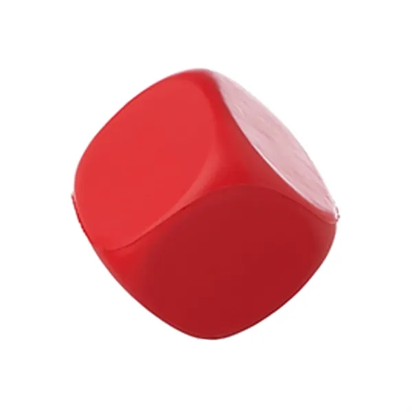 Cube shape stress relief ball plus 1 color silkscreen imprint on... from ASI 37218 Athena Promo (tm)
