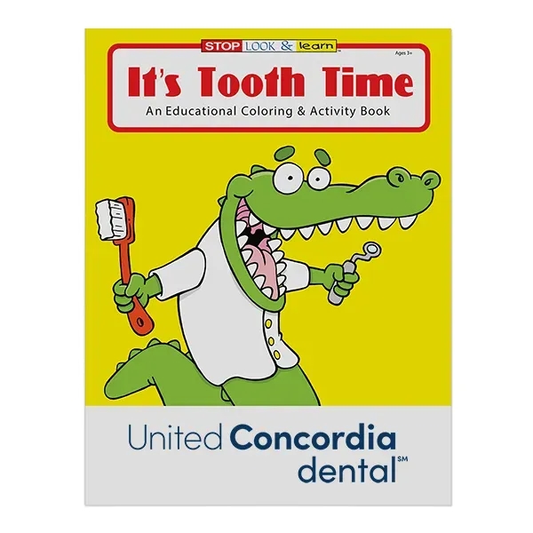Dental themed coloring book with 16 pages.... from ASI 98360 WOWLine / WOWLine®