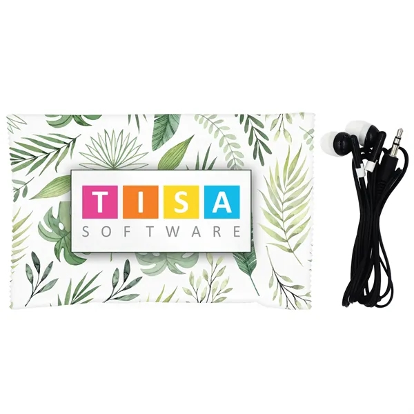 WRAPPED EAR BUD SET... from ASI 30208 A P Specialties / AP Specialties