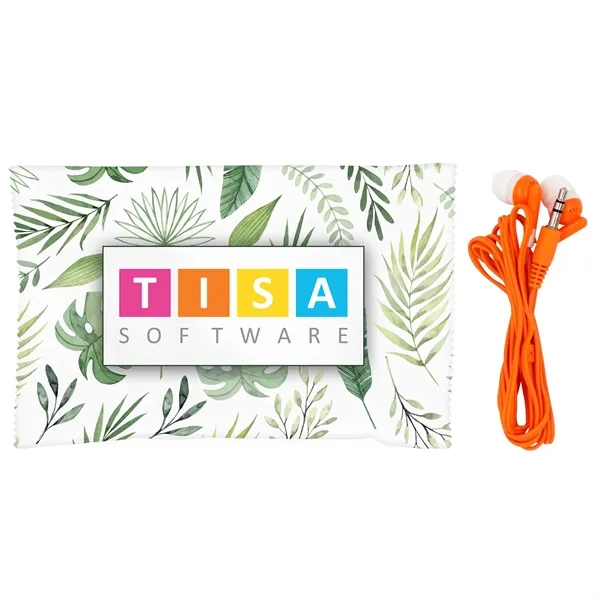 WRAPPED EAR BUD SET... from ASI 30208 A P Specialties / AP Specialties