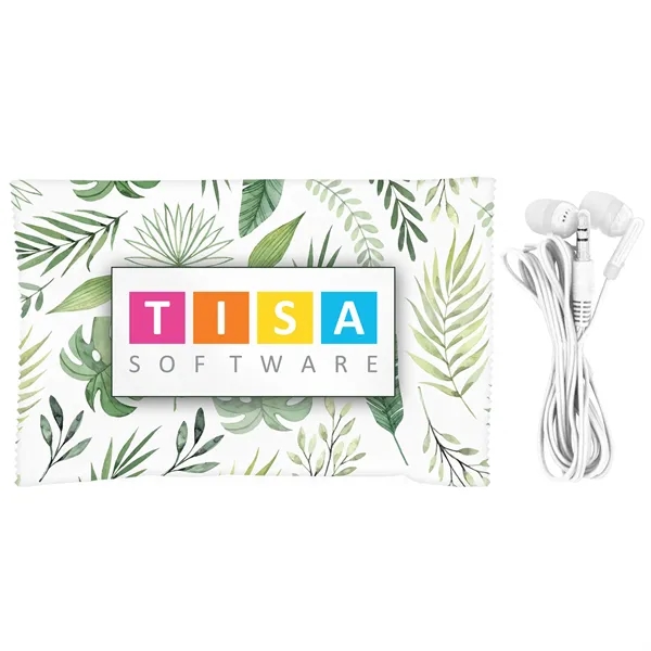 WRAPPED EAR BUD SET... from ASI 30208 A P Specialties / AP Specialties