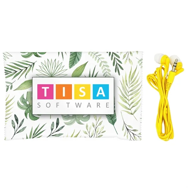 WRAPPED EAR BUD SET... from ASI 30208 A P Specialties / AP Specialties