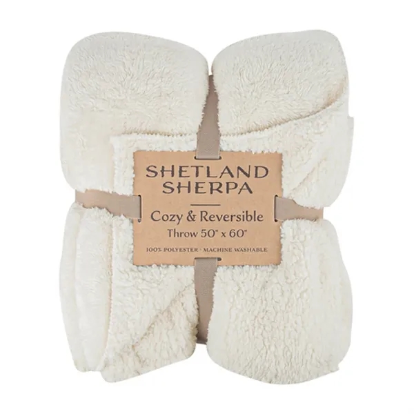 Large Shetland Sherpa blanket. Machine washable.... from ASI 90859 Tempo Industries Inc / Tempo Tempoline