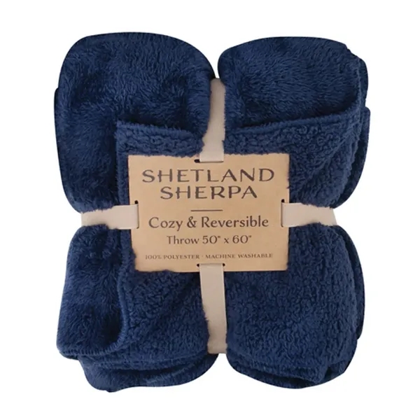 Large Shetland Sherpa blanket. Machine washable.... from ASI 90859 Tempo Industries Inc / Tempo Tempoline