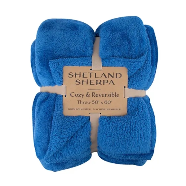 Large Shetland Sherpa blanket. Machine washable.... from ASI 90859 Tempo Industries Inc / Tempo Tempoline