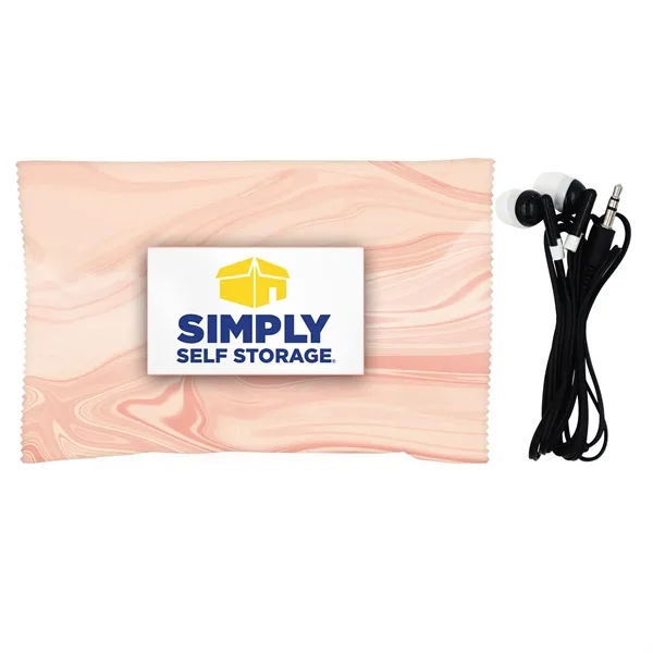 Rose Wrapped Ear Bud Set... from ASI 30208 A P Specialties / AP Specialties