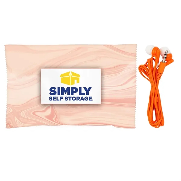 Rose Wrapped Ear Bud Set... from ASI 30208 A P Specialties / AP Specialties