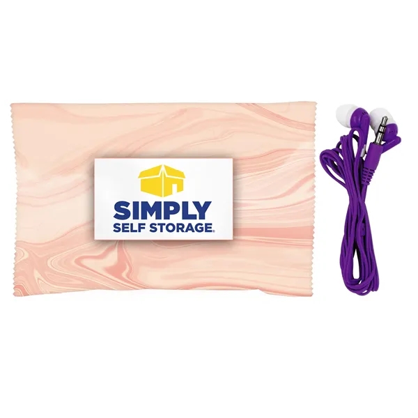 Rose Wrapped Ear Bud Set... from ASI 30208 A P Specialties / AP Specialties