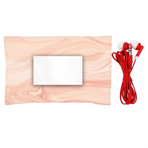 Rose Wrapped Ear Bud Set... from ASI 30208 A P Specialties / AP Specialties