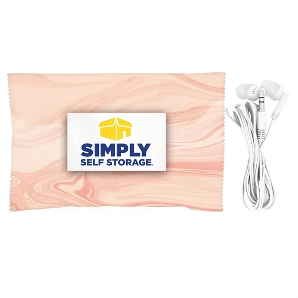 Rose Wrapped Ear Bud Set... from ASI 30208 A P Specialties / AP Specialties