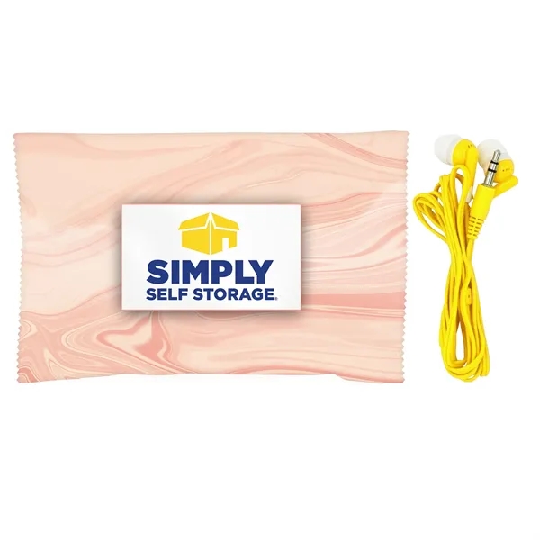 Rose Wrapped Ear Bud Set... from ASI 30208 A P Specialties / AP Specialties