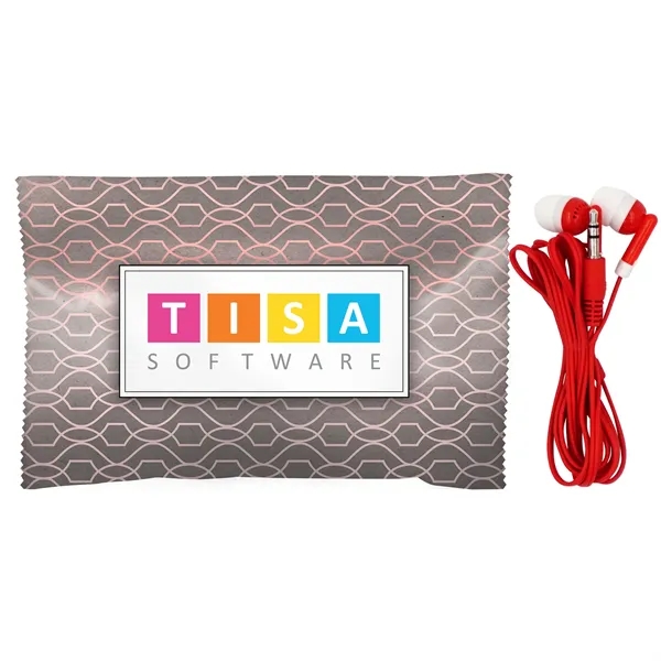 Twist Wrapped Up Ear Bud Set... from ASI 30208 A P Specialties / AP Specialties