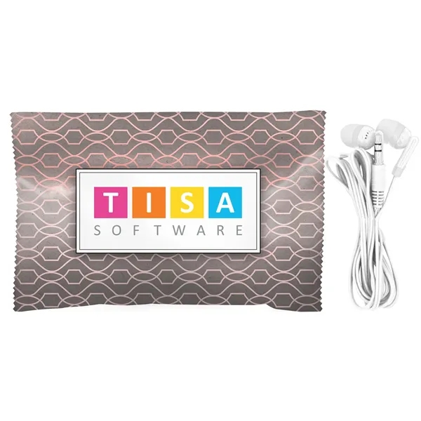 Twist Wrapped Up Ear Bud Set... from ASI 30208 A P Specialties / AP Specialties